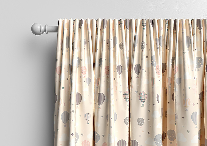 Balloon Festival, Soft Cream - Made to Measure Curtains - Image 9